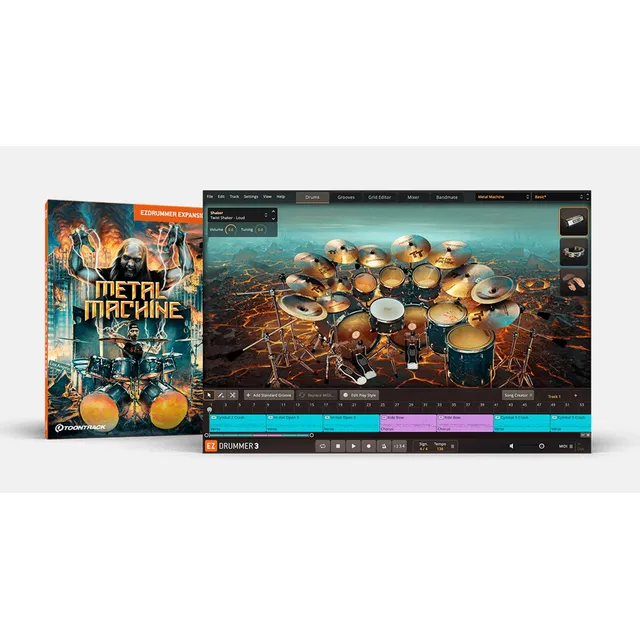 Metal Machine Para Ezdrummer 2 Y 3