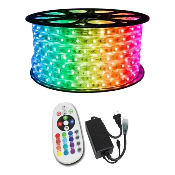 Cinta Led Multicolor Rgb 10 Mt Con Driver Y Control Oferta!