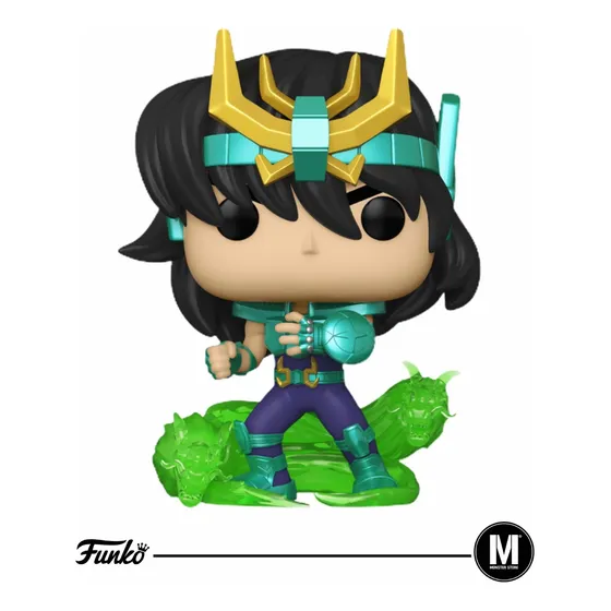 Figura De Acción Saint Seiya Dragon Shiryu De Funko Pop! Animation