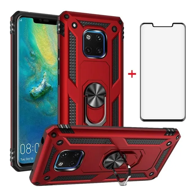Funda Shockproof Para Huawei Mate 20 Pro + Cristal 21d