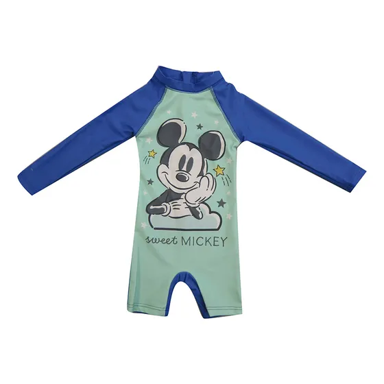 Malla Infantil Body Mickey Manga Larga Universo Binario