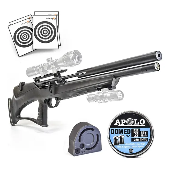 Rifle Pcp Fox Predator Bullpup 5,5mm - Custom Plus