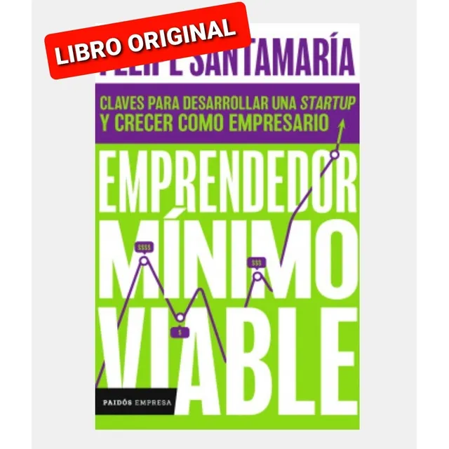 Emprendedor Mínimo Viable ( Libro Nuevo Y Original )