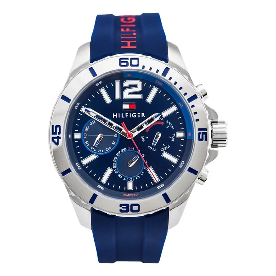 Reloj Tommy Hilfiger Summer Sport de silicona azul 1791142