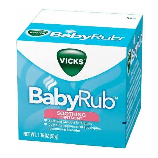 Vicks Baby Rub - Vaporub Descongestionante Bebês 50g