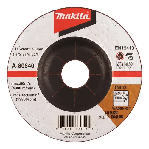 Disco De Corte Para Metal Makita B-50756 115x0.8mm | MercadoLivre