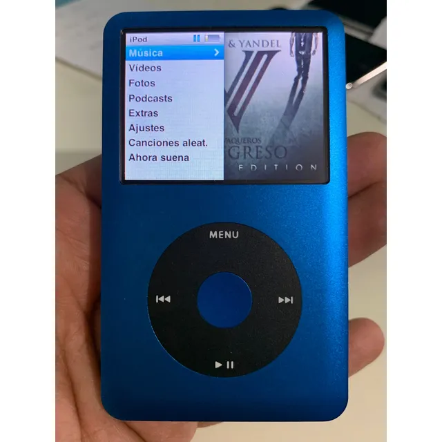 Ipod Classic 6 Generación 120gb En Muy Buen Estado Físico Azul