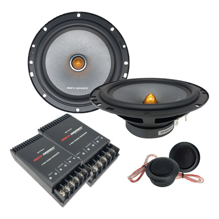 Set De Medios 6.5 Rockseries Rks-p165.2c 2 Vías 600w Set De Medios 6.5 Rockseries Rks-p165.2c 2 Vías 600w