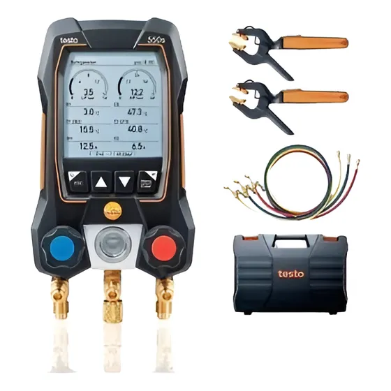 Manifold Digital Testo 550s Basico Inteligente Com Mangueira
