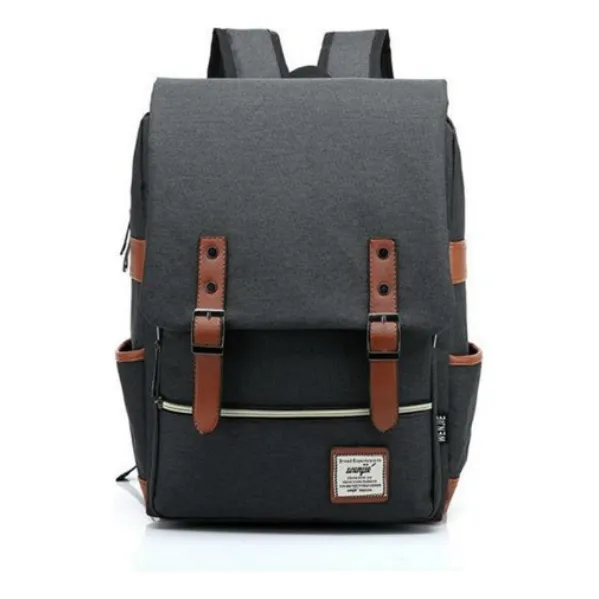 Mochila Vintage Unisex Porta Laptop 2019