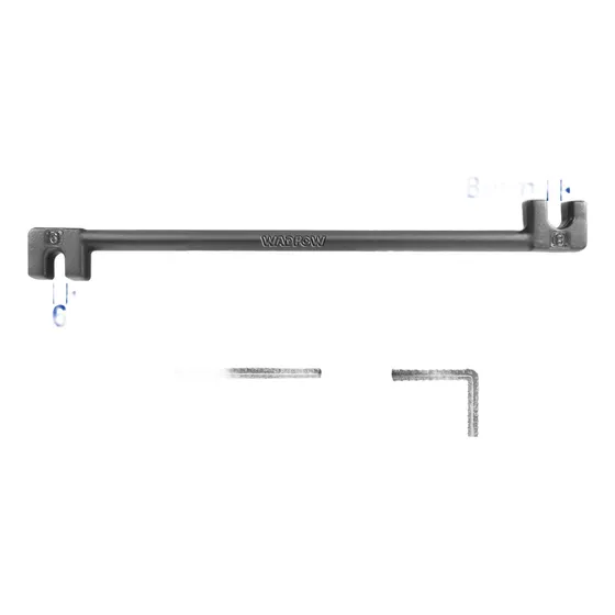 Grinfa Barra Dobladora De Metal 6x8mm 300mm Wqb3330 - Pg