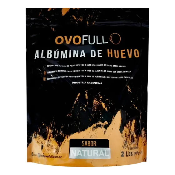 Proteina De Huevo En Polvo 1 Kg (270 Claras) 9 Aminoaciodos