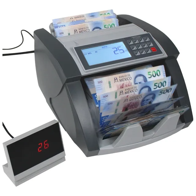 Contador De Billetes Detecta Billetes Falsos Uv/mg/ir/dd