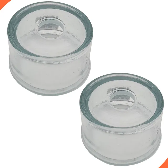 Copo Vidro Filtro Diesel Cav Perkins D10 D20 F4000 Kit 2 Pçs