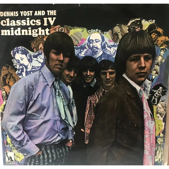 Lp Dennis Yost And The - Classics Iv Midnight - Liberty 1970