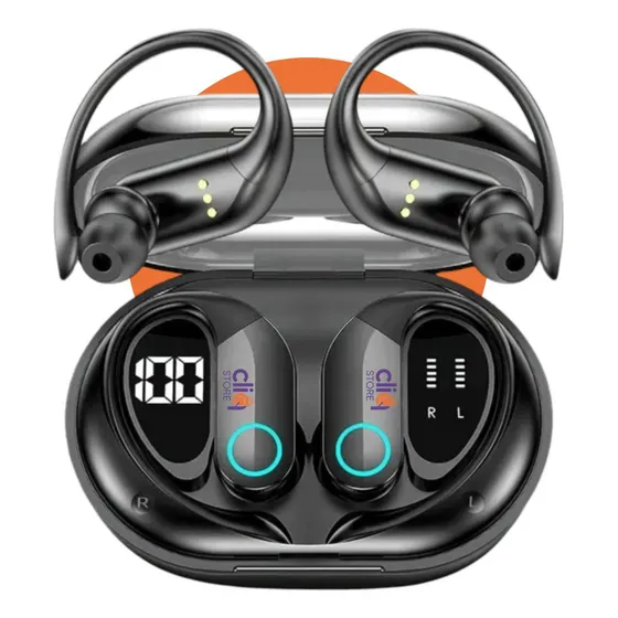 Fone De Ouvido Bluetooth Sem Fio Tws Esportivo Compatível Com Xiaomi Samsung Motorola Iphones Indicado Para Academia Corrida Bicicleta Patinete Piloto De Moto Som Potente Davely