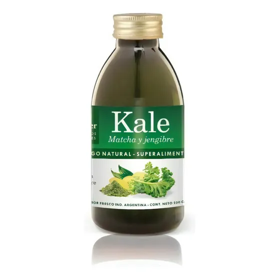 Natier Kale Matcha Y Jengibre Super Alimento 250 Ml