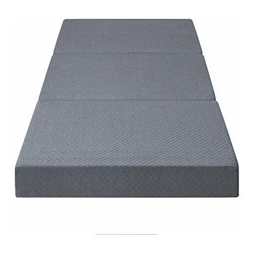 Olee Sleep Topper Colchón Triple Plegable De Espuma Viscoelá