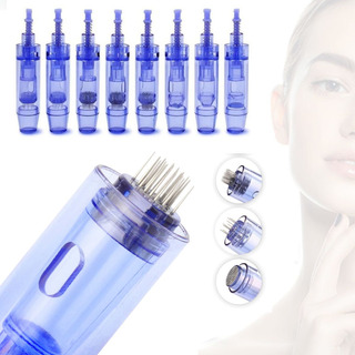 Kit 10 Agulhas Cartucho Caneta Derma Pen 12 36 42 Nano Ponta Kit 10 Agulhas Cartucho Caneta Derma Pen 12 36 42 Nano Ponta