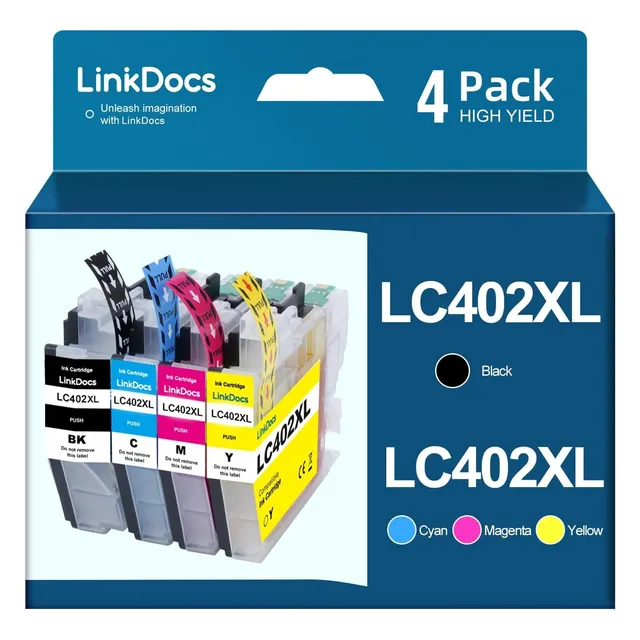 Cartucho De Tinta Compatible Con Brother Lc402xl 4pack
