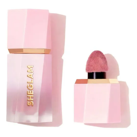 Sheglam Blush Rubor Colorete Liquido Con Shimmer Glitter Tono Del Maquillaje Love Cake