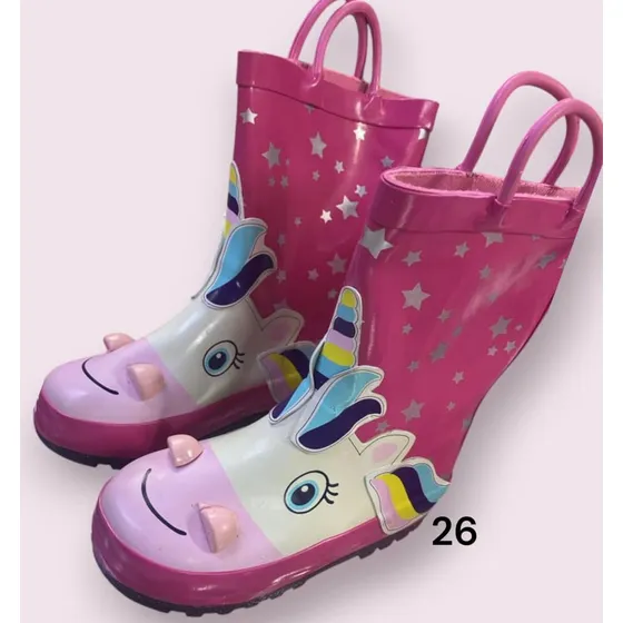 Botas Para Lluvia Frozen Dino Spiderman