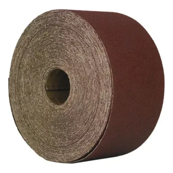 Lija Fandeli 02400 Rollo 4x45.7mts Grano 80 Tela Madera