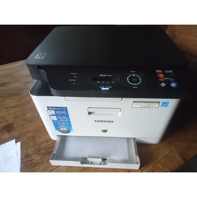 Impresora Multifuncion Laser Color Samsung C480w Como Nueva