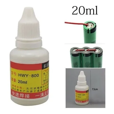 Fkux Liquido Transparente Hy-800 Frasco 20 Ml
