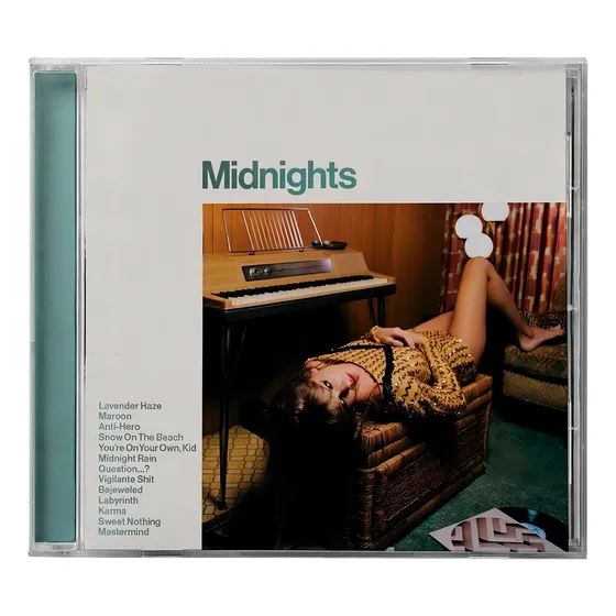 Taylor Swift Midnights Jade Green Explicit Cd Pol