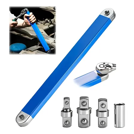 Chave De Extensão De Desvio 15 Polegadas Multifuncional Azul-aço