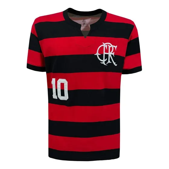 Camisa Flamengo Liga Retrô Original 1976 Rubro Negra 