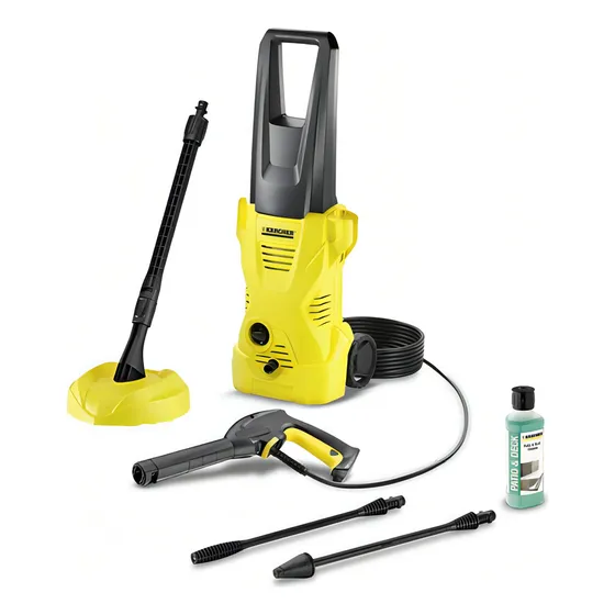 Hidrolavadora Eléctrica Todoterreno Karcher K2 Auto Y Jardin Color Amarillo