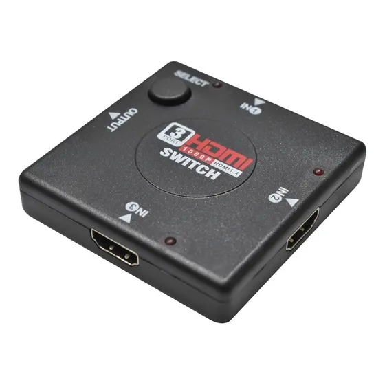 Hdmi Switch Suiche 1080p 3 Entradas 1 Salida Dvd Ps3 Ps4