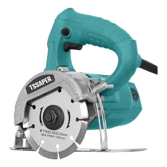 Kit Serra Mármore Tipo Makita Concreto + 2 Discos De Corte