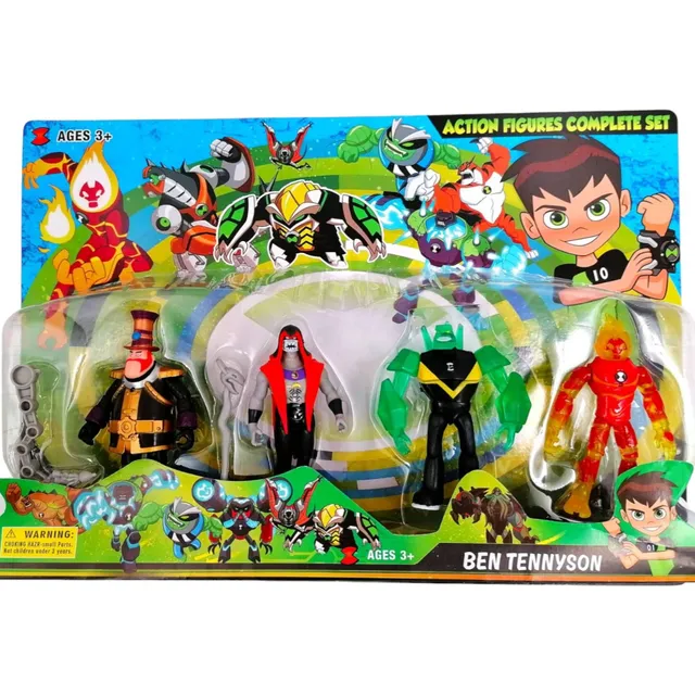 Ben 10 Colección Muñecos Personajes Juguete Figura Juego