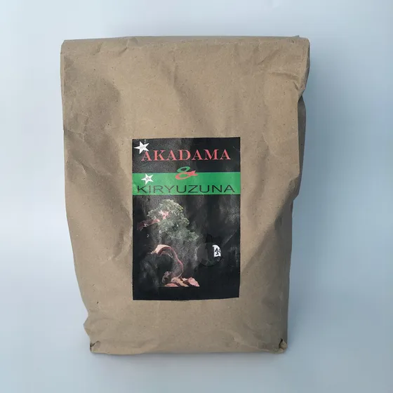 Sustrato Akadama Y Kiriu 70-30% Ibaraki 1kilo Grano Medio