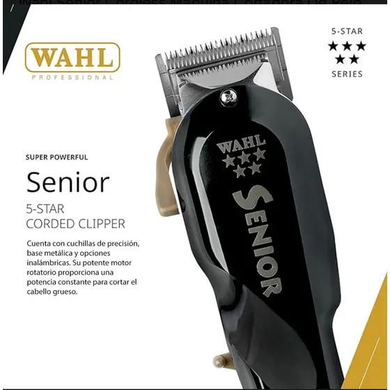 Wahl Senior Five Star Con Cable