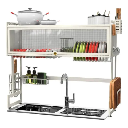 Escorredor De Louça Cozinha Pratos Organizador De Pia 65cm