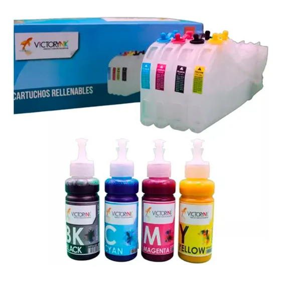 Cartuchos Rellenable Compatible Con Lc3019 Con Chip + Tintas