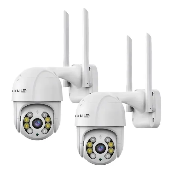 2 Camaras De Seguridad Dalton Domo Exterior Wifi Fhd 3mp Da-cam04