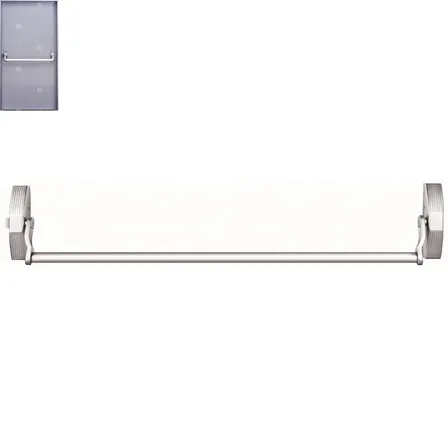 Barra Antipânico Push Soprano para Porta Corta-Fogo