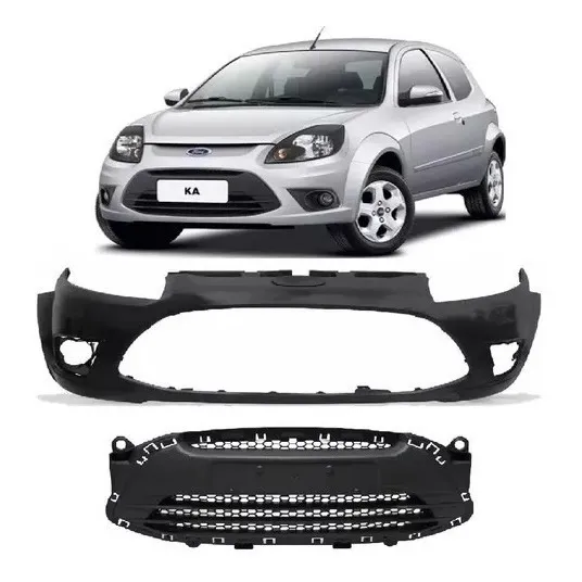 Paragolpe Con Parrilla Ford Ka 2011 2012 2013 2014 2015