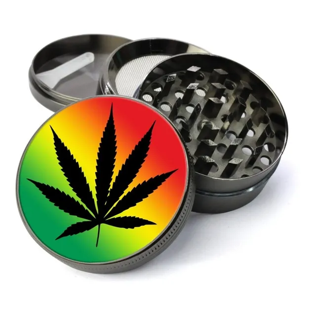 Grinder De Aluminio, 4 Pisos Pipa Vaporizador