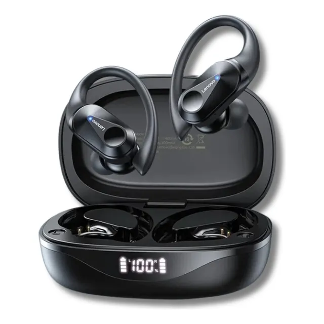 Audífonos Inalámbricos Lenovo Lp75 Negro Bluetooth