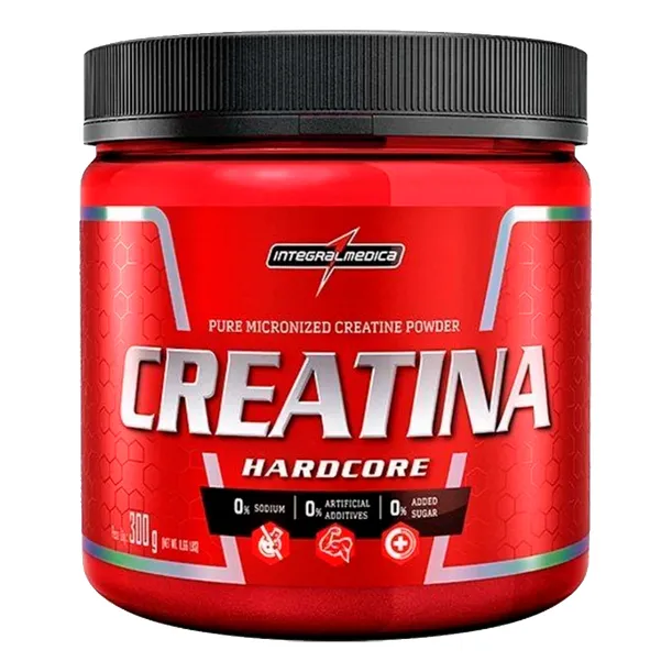 Suplemento  Integralmédica Creatina Hardecore Neutro X 300g