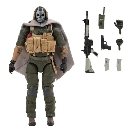 Ghost Call Of Duty Jazwres Figura De Accion (cod0037)