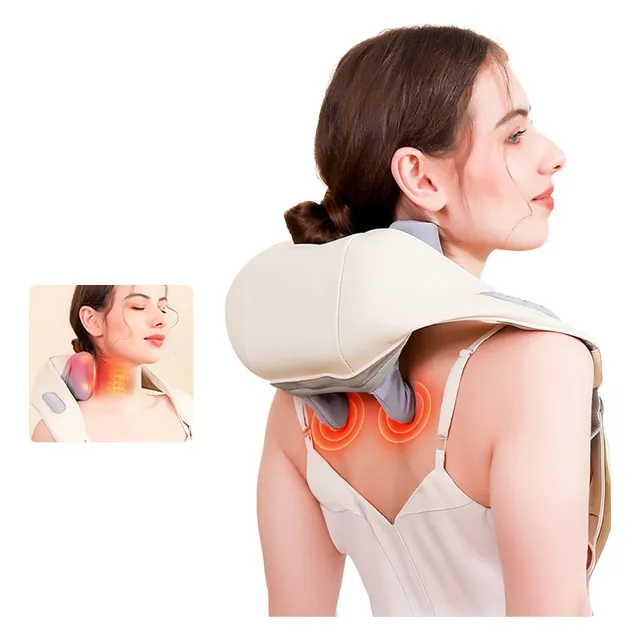 Masajeador Shiatsu Cuello Espalda Hombro Y Cintura Eléctro
