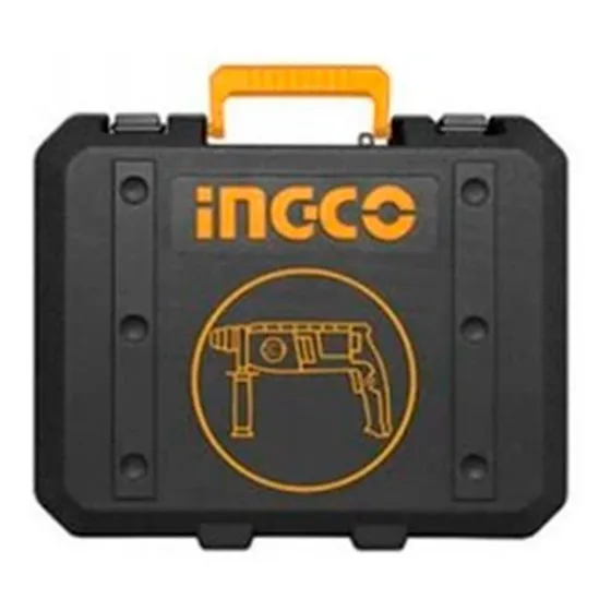 Rotomartillo Ingco Industrial 950w + Cinceles Y Brocas Color Naranja Frecuencia 60Hz