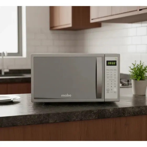 Horno De Microondas Mabe HMM70SEJ Silver 20L 0.7 Ft3 Electrico De Mesa